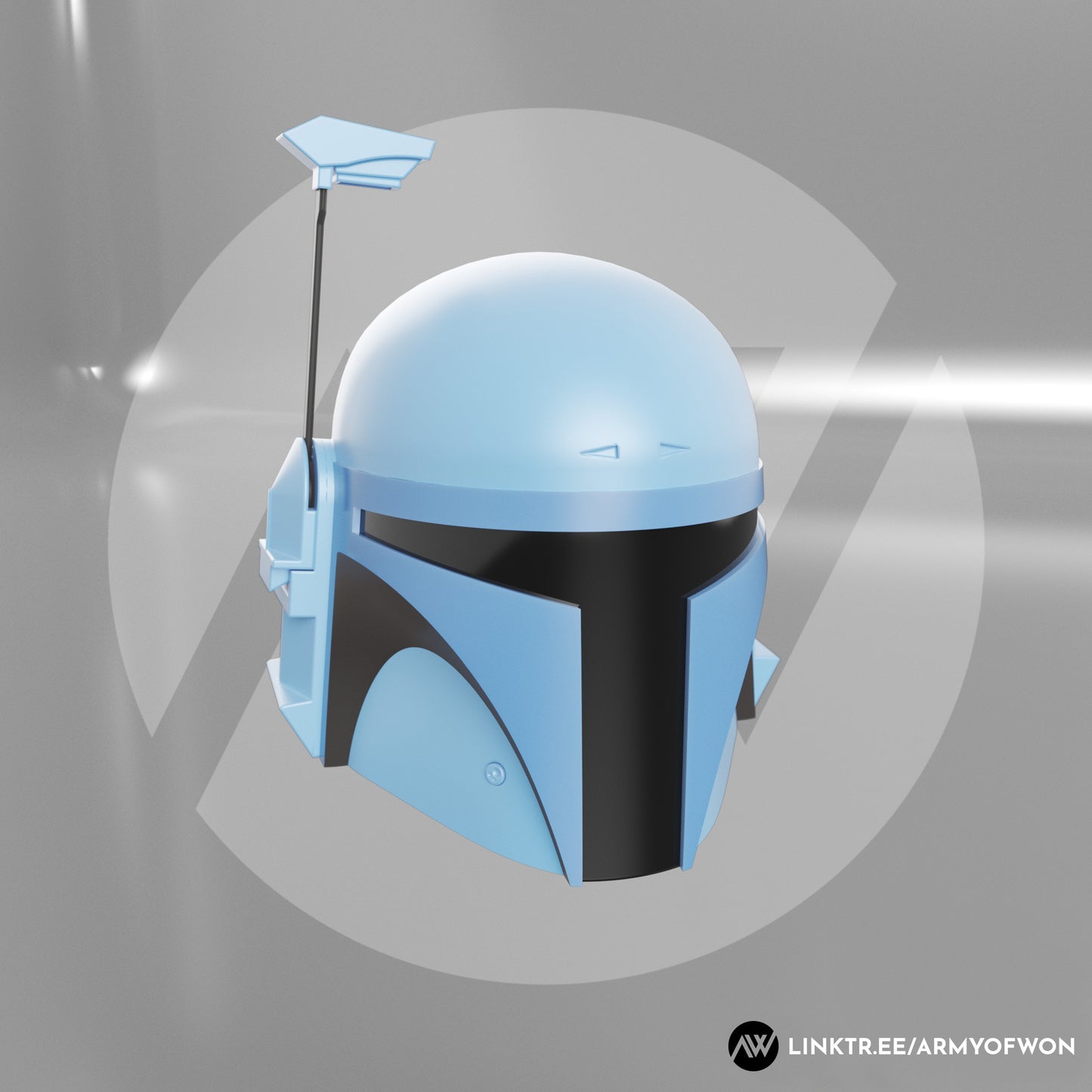 Death Watch inspired Mandalorian Helmet - STL digital file