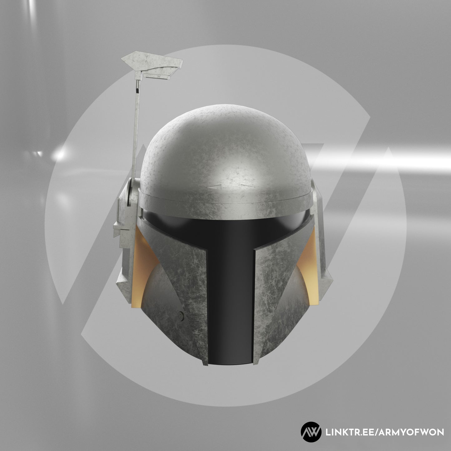 Death Watch inspired Mandalorian Helmet - STL digital file