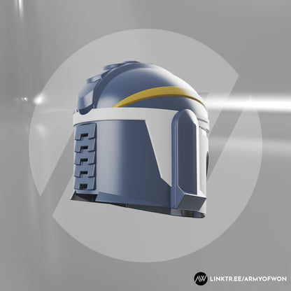 Original design Mandalorian Helmet "Scorpion" - STL digital file