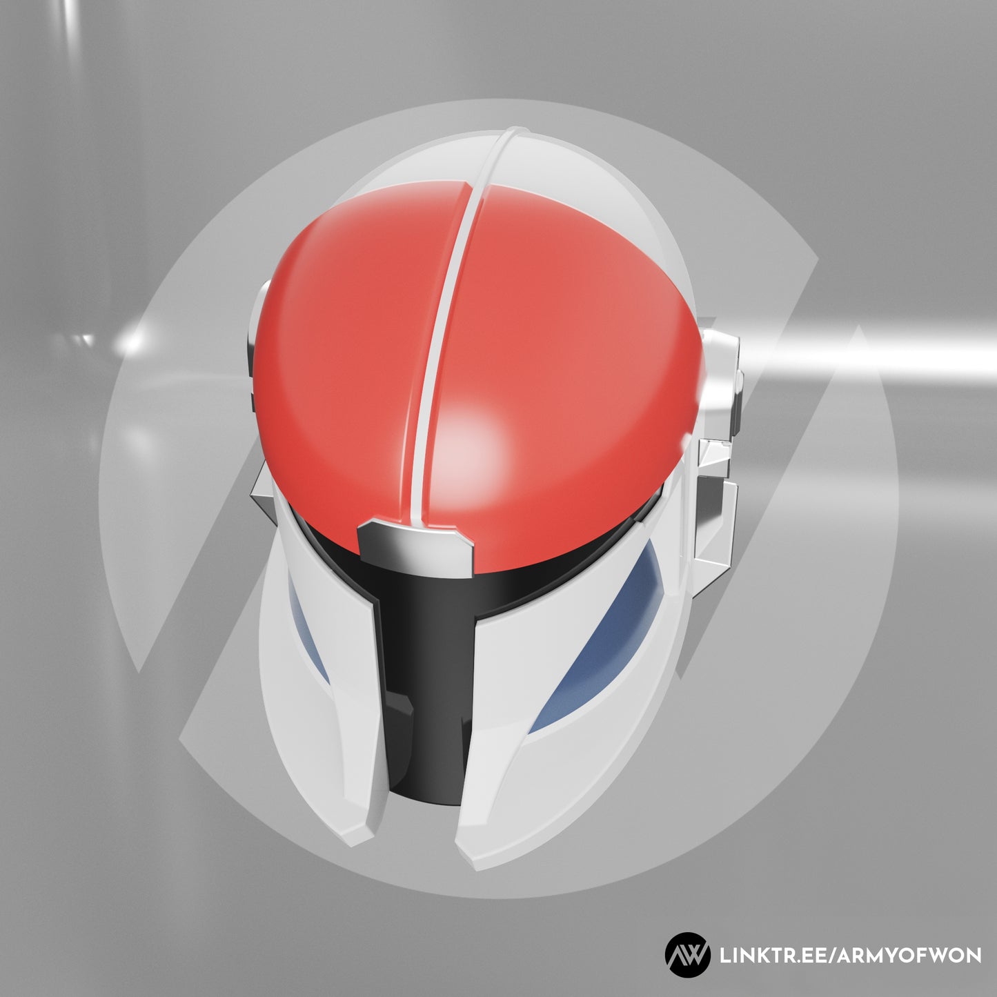 Original design Mandalorian Helmet "Star Pilot" - STL digital file