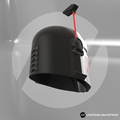 Original design Mandalorian Helmet "Punisher" - STL digital file