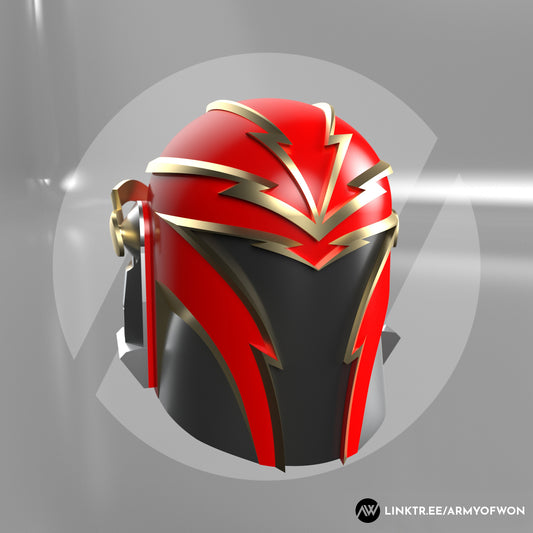 Original design Mandalorian Helmet "Flashy" - STL digital file