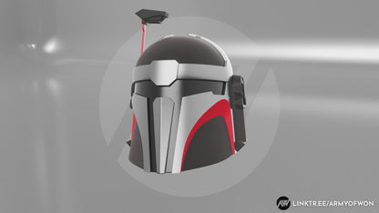 Original design Mandalorian Helmet "Punisher" - STL digital file