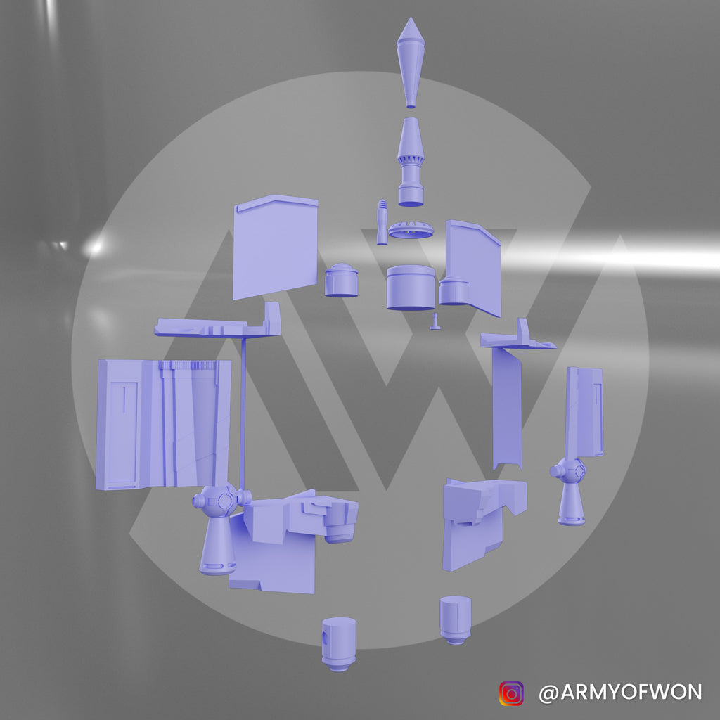 Boba Fett Inspired Jetpack from Star Wars and The Mandalorian - STL only for personal print