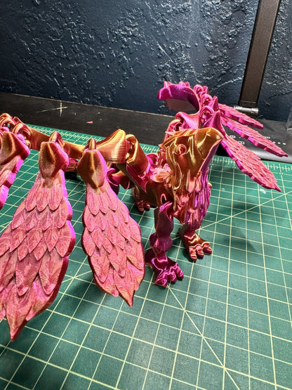 Mystical Griffin - full articulate, print-in-place