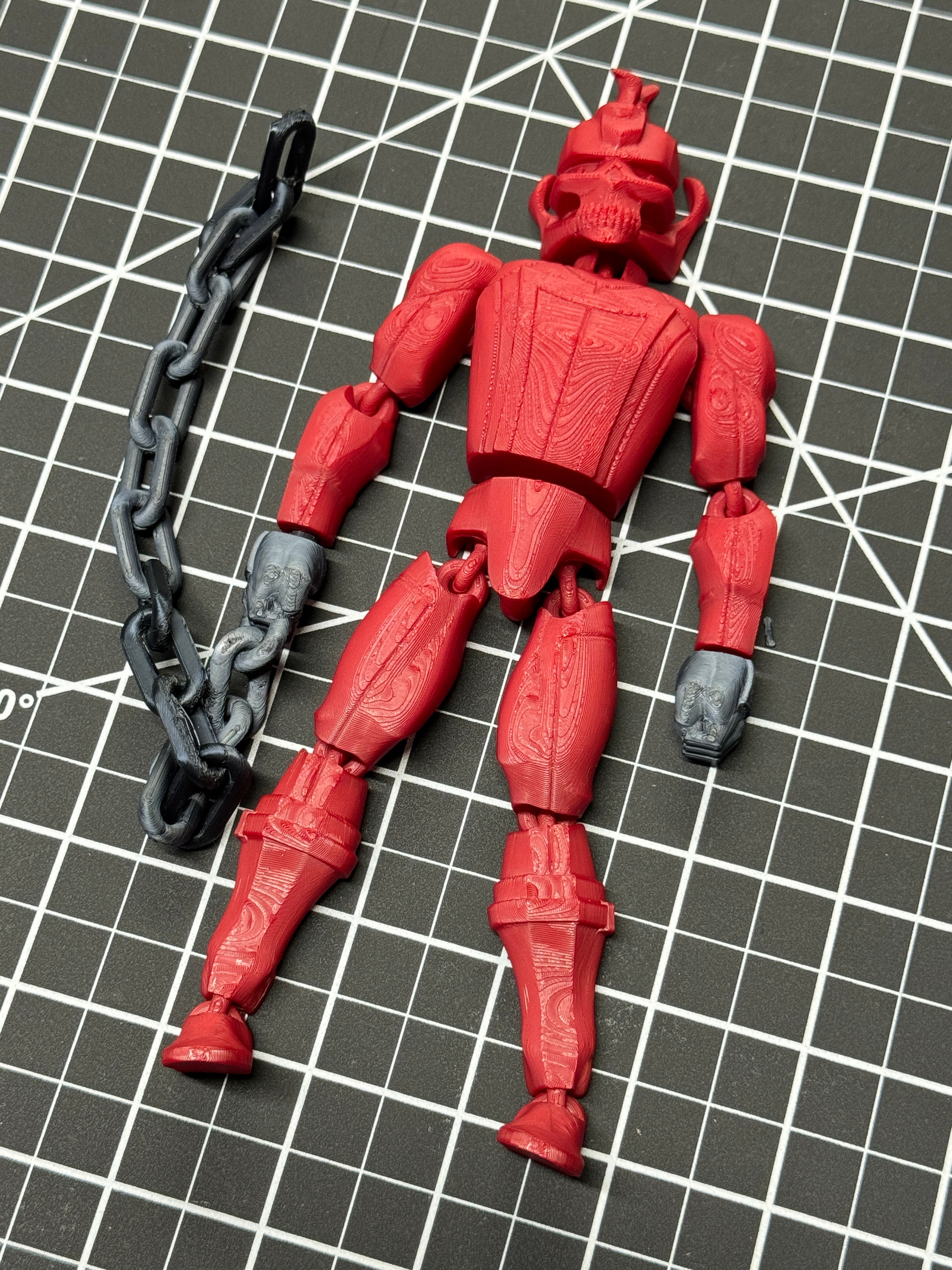 Ghost Rider Robbie Reyes flexi toy print-in-place