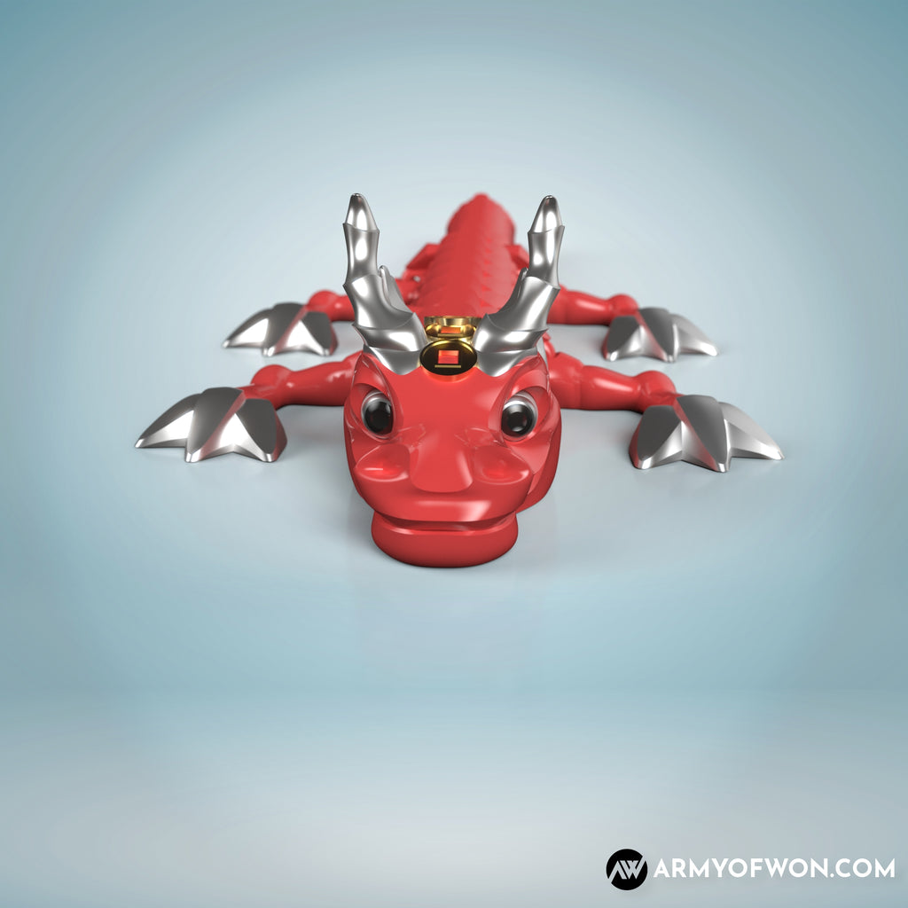 Baby Dragon - full articulate, print-in-place