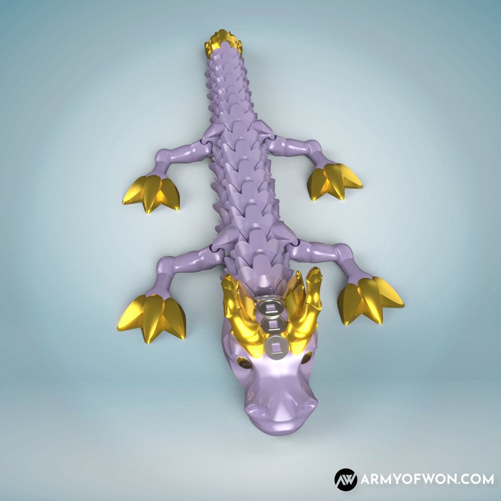 Baby Dragon - full articulate, print-in-place