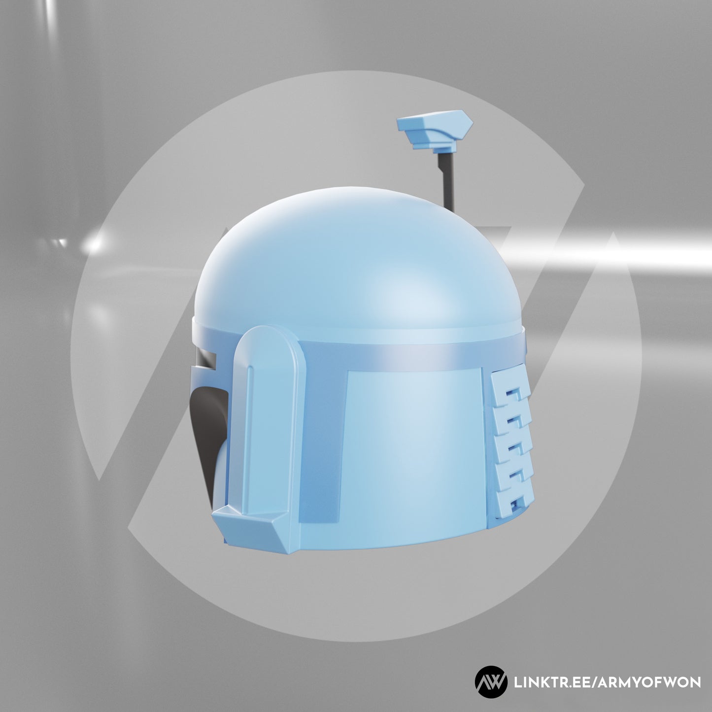 Death Watch inspired Mandalorian Helmet - STL digital file