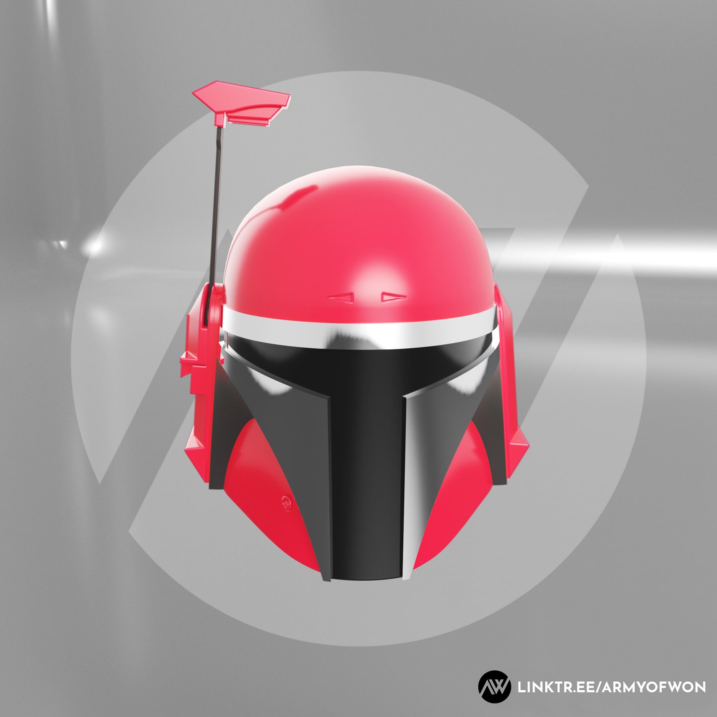 Death Watch inspired Mandalorian Helmet - STL digital file