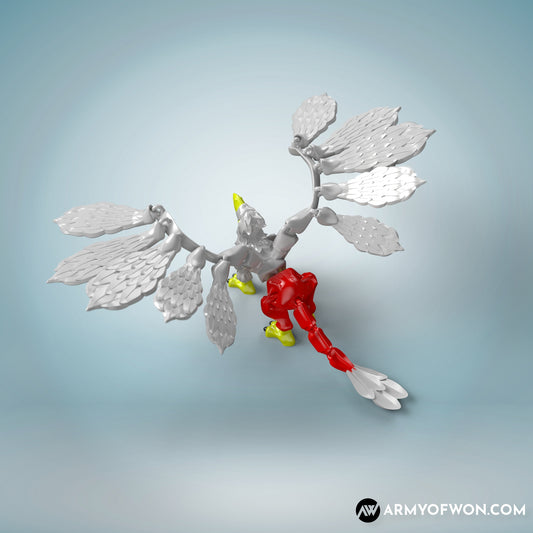 Mystical Griffin - full articulate, print-in-place