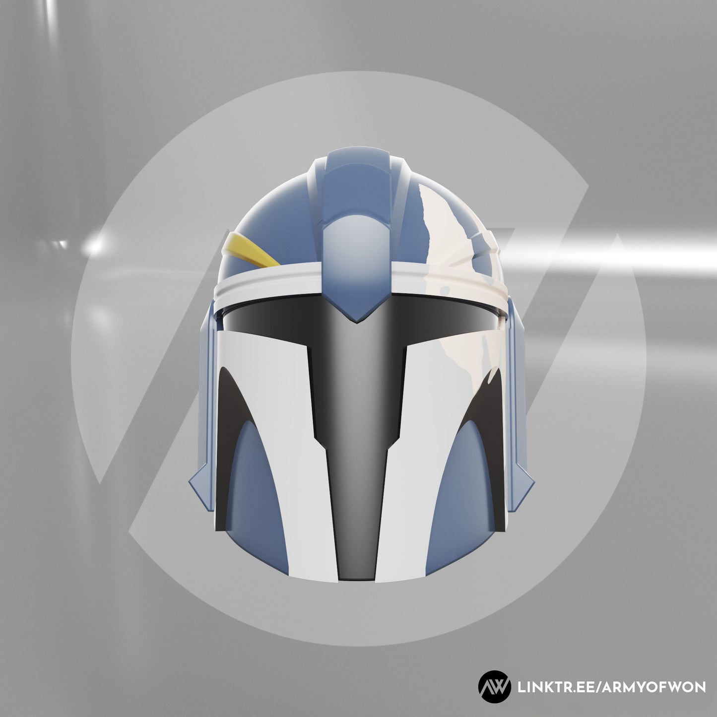 Original design Mandalorian Helmet "Scorpion" - STL digital file