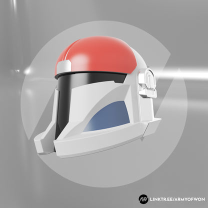 Original design Mandalorian Helmet "Star Pilot" - STL digital file