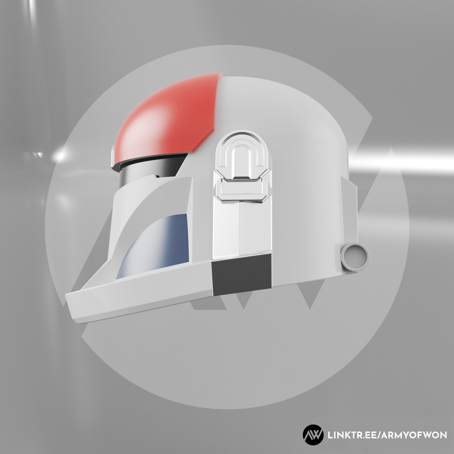 Original design Mandalorian Helmet "Star Pilot" - STL digital file