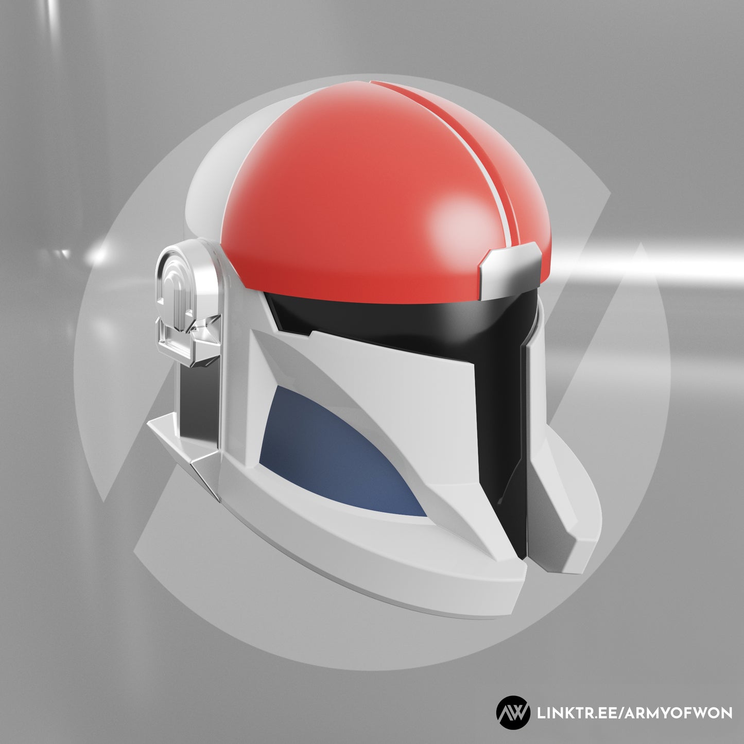 Original design Mandalorian Helmet "Star Pilot" - STL digital file