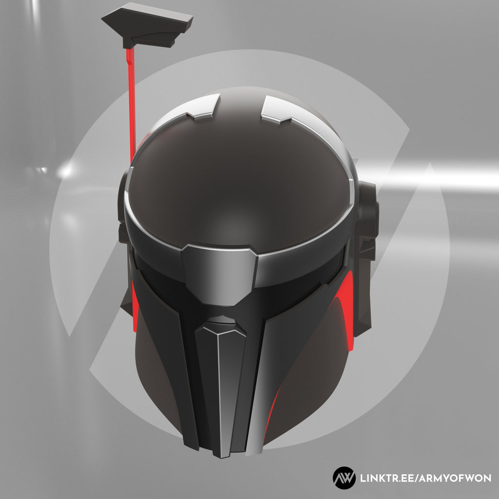 Original design Mandalorian Helmet "Punisher" - STL digital file