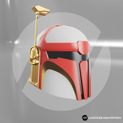 Original design Mandalorian Helmet "Punisher" - STL digital file