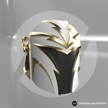 Original design Mandalorian Helmet "Flashy" - STL digital file