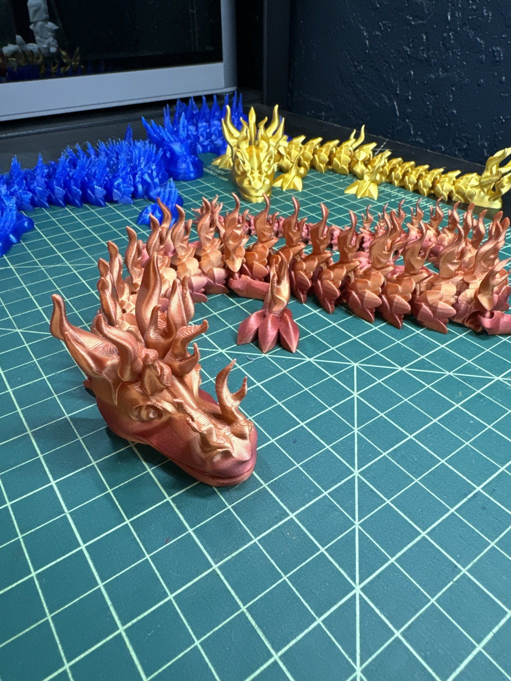 Firecatcher Dragon - full articulate, print-in-place