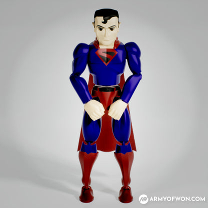 Superman Kingdom Come costume full articulate, print-in-place