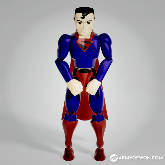 Superman Kingdom Come costume full articulate, print-in-place