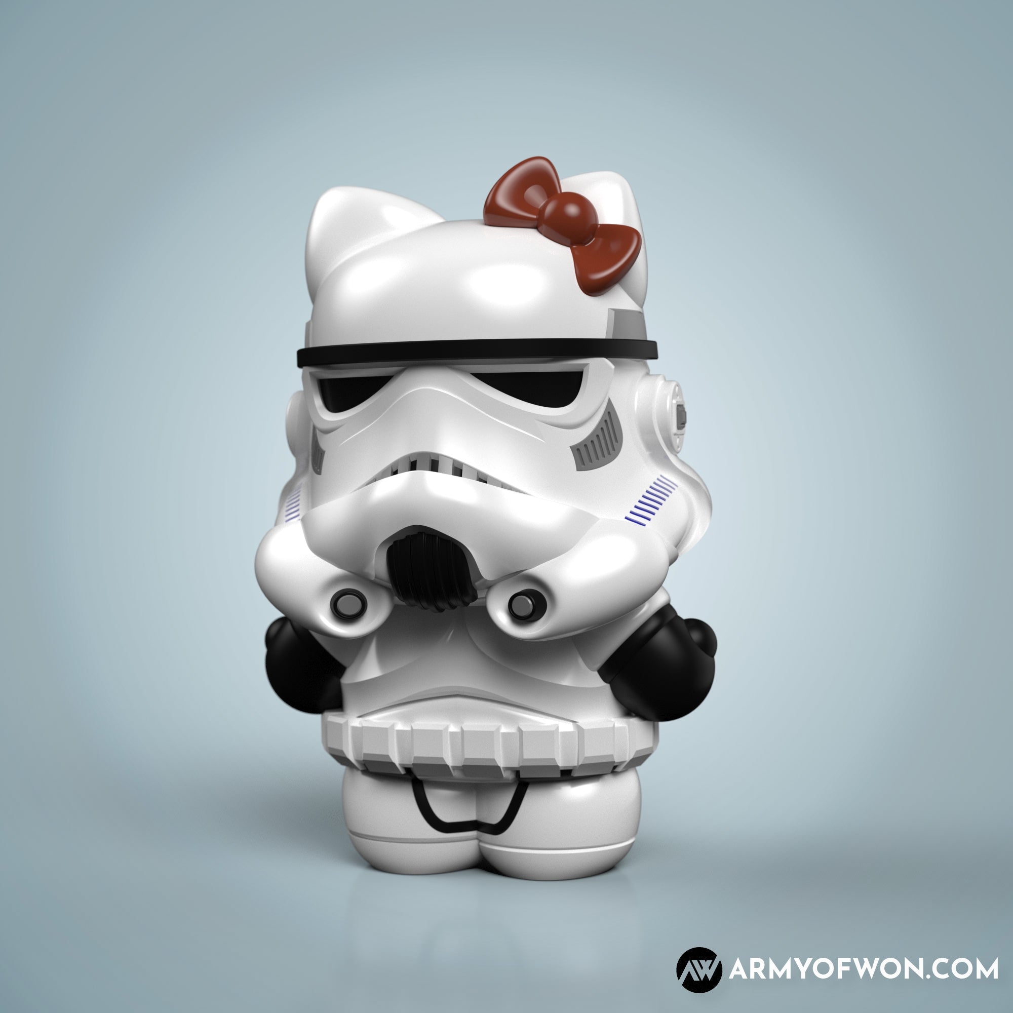 Kitty themed keychain