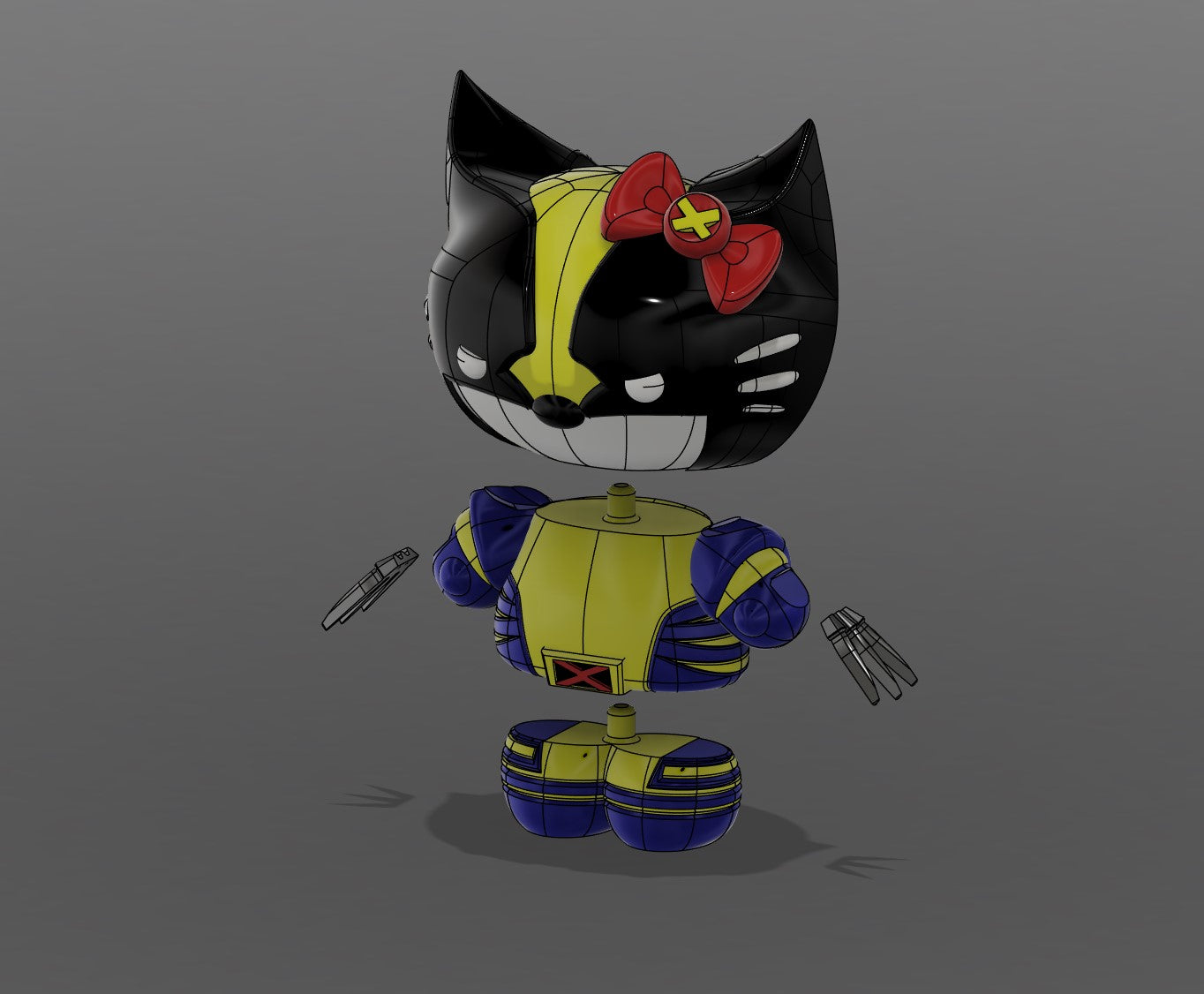 Hello Kitty Wolverine