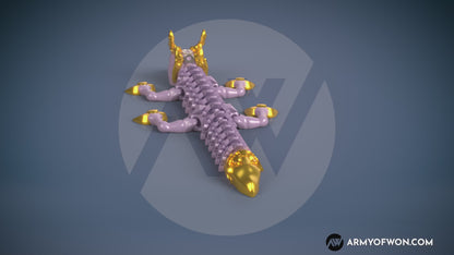 Baby Dragon - full articulate, print-in-place