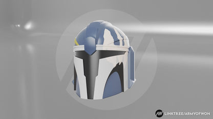 Original design Mandalorian Helmet "Scorpion" - STL digital file