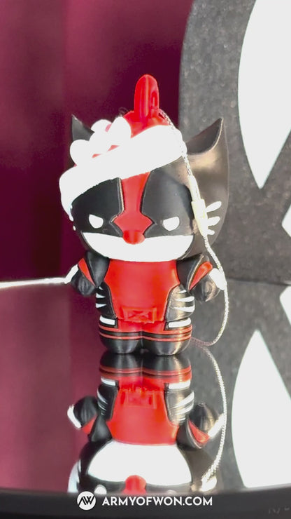 Hello Kitty Wolverine Ornament