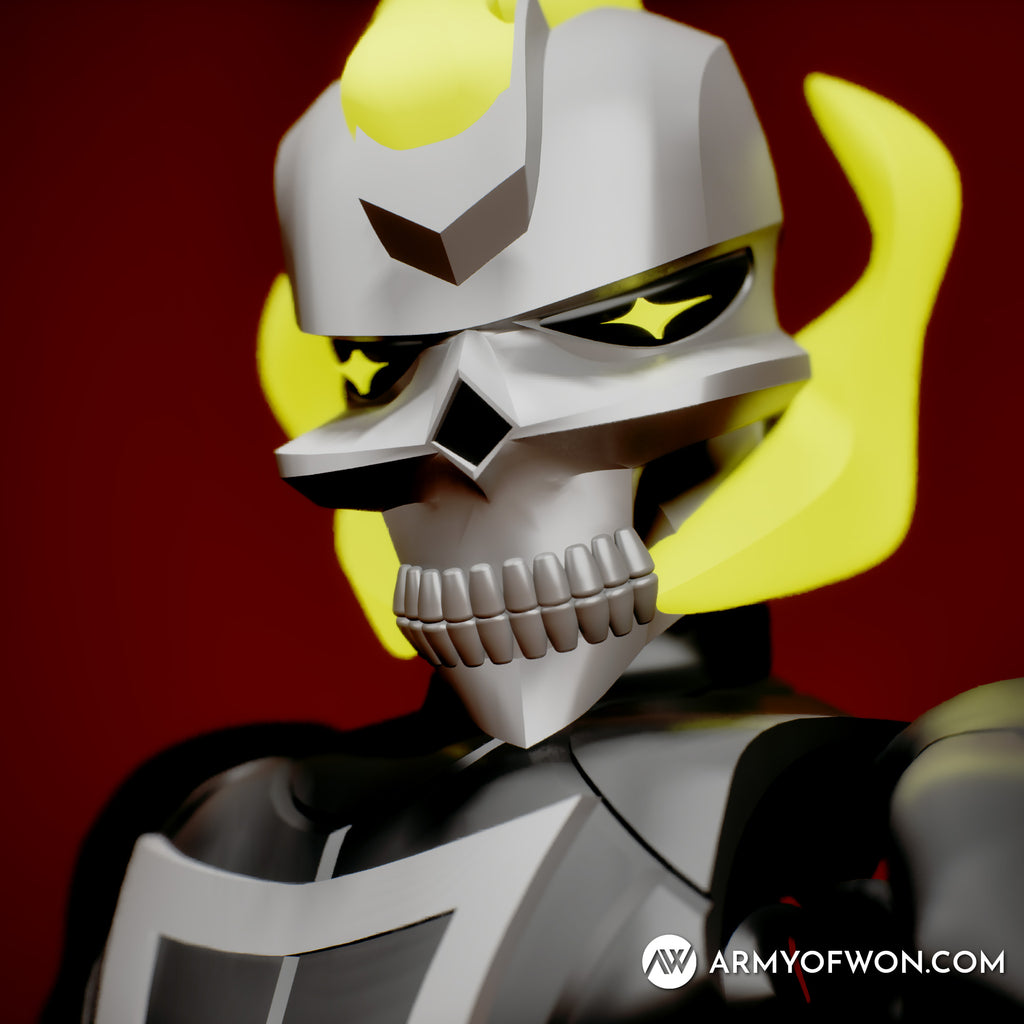 Ghost Rider Robbie Reyes flexi toy print-in-place