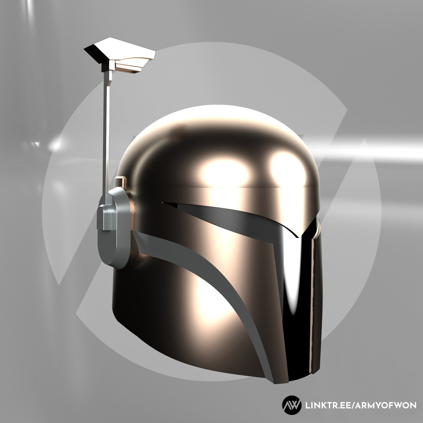 Sabine Wren inspired Mandalorian Helmet - STL digital file