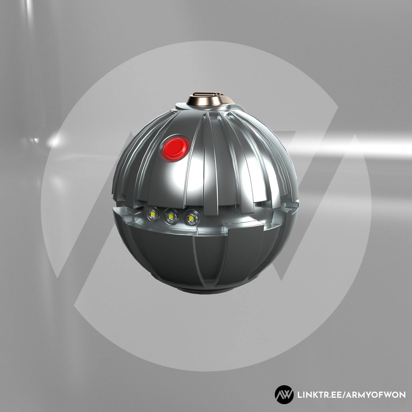 Star Wars inspired Thermal Detonator - STL only for personal print