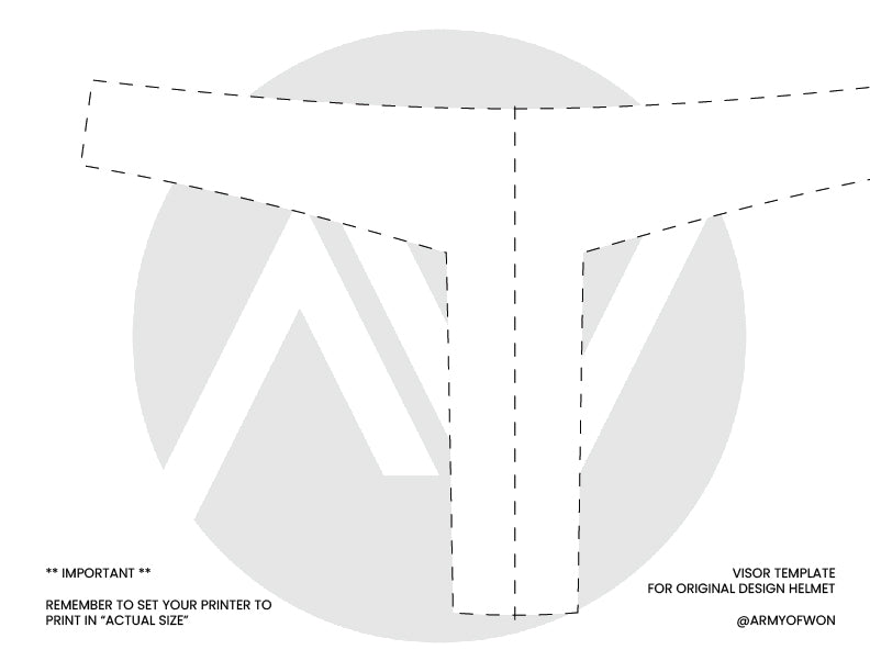 Original design Mandalorian Helmet "Star Pilot" - STL digital file