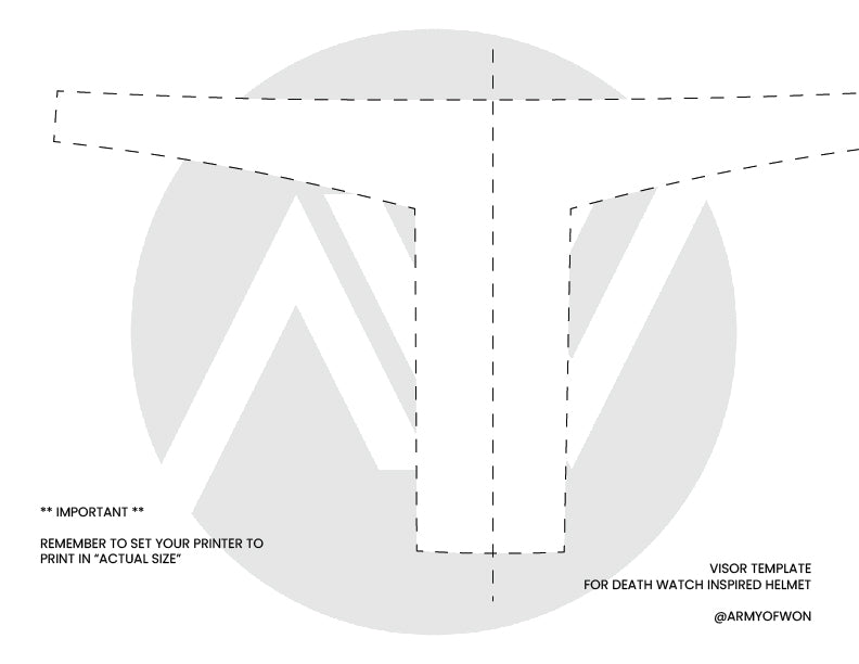 Death Watch inspired Mandalorian Helmet - STL digital file